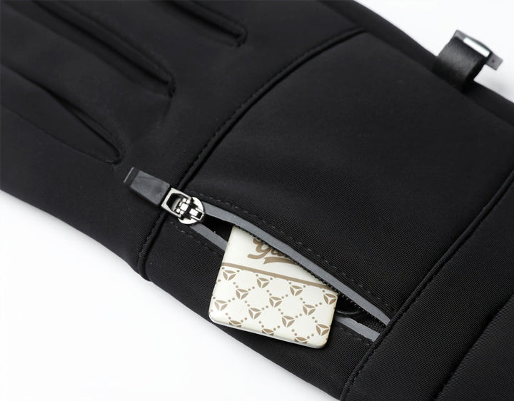 Windproof touchscreen winter gloves