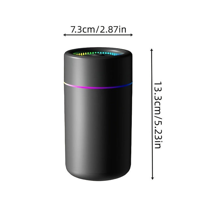 USB desk humidifier with colour changing ambient light