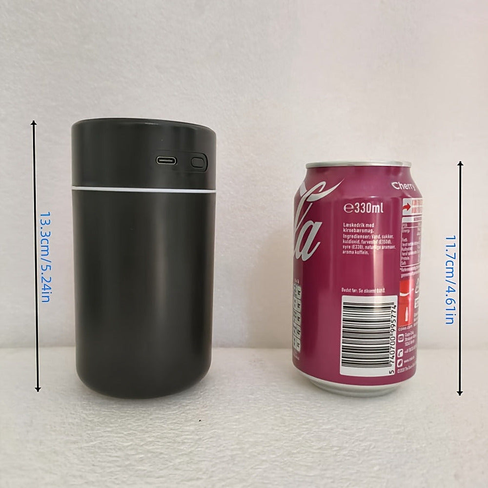 USB desk humidifier with colour changing ambient light