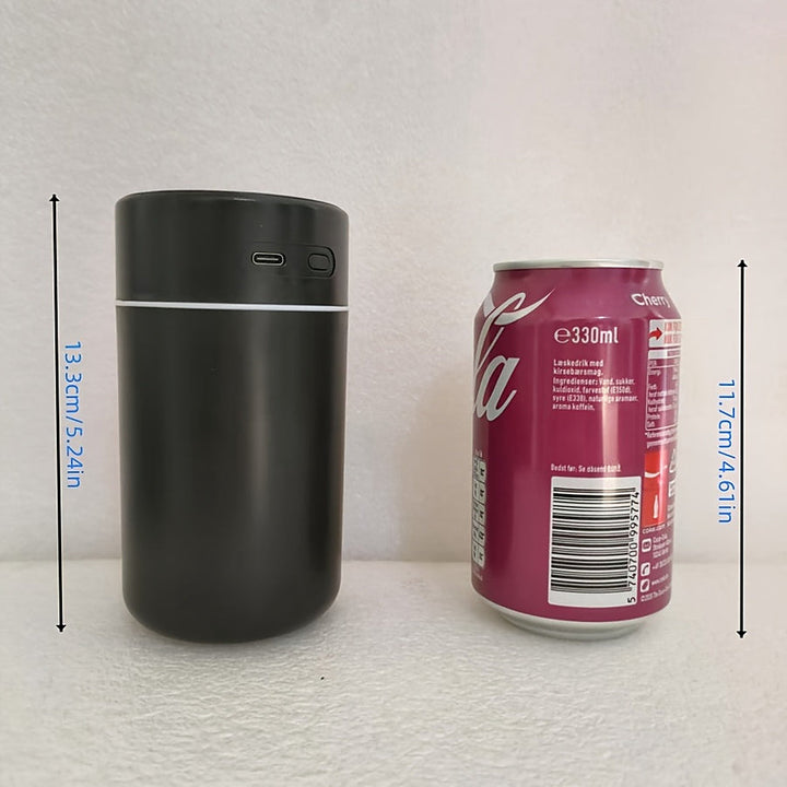 USB desk humidifier with colour changing ambient light