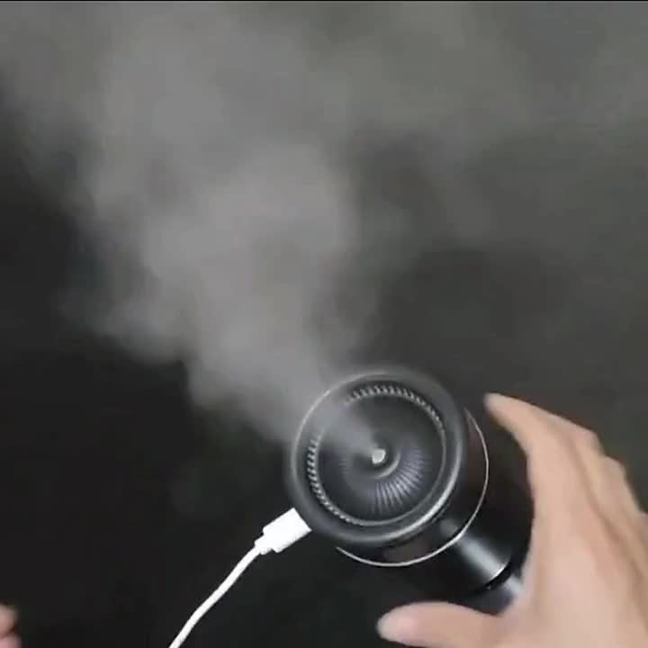 USB desk humidifier with colour changing ambient light