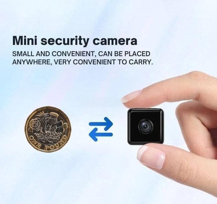 1080P wireless security camera with app-controlled features for comprehensive indoor and outdoor surveillance