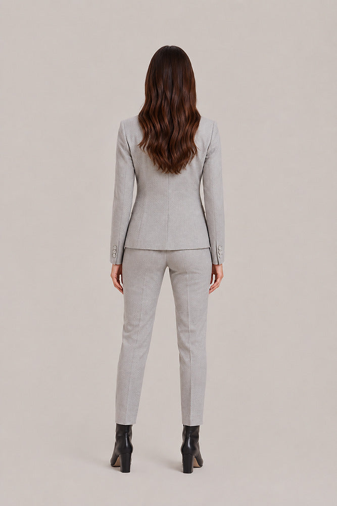 Women's tailored blazer and trouser suit, two-piece set