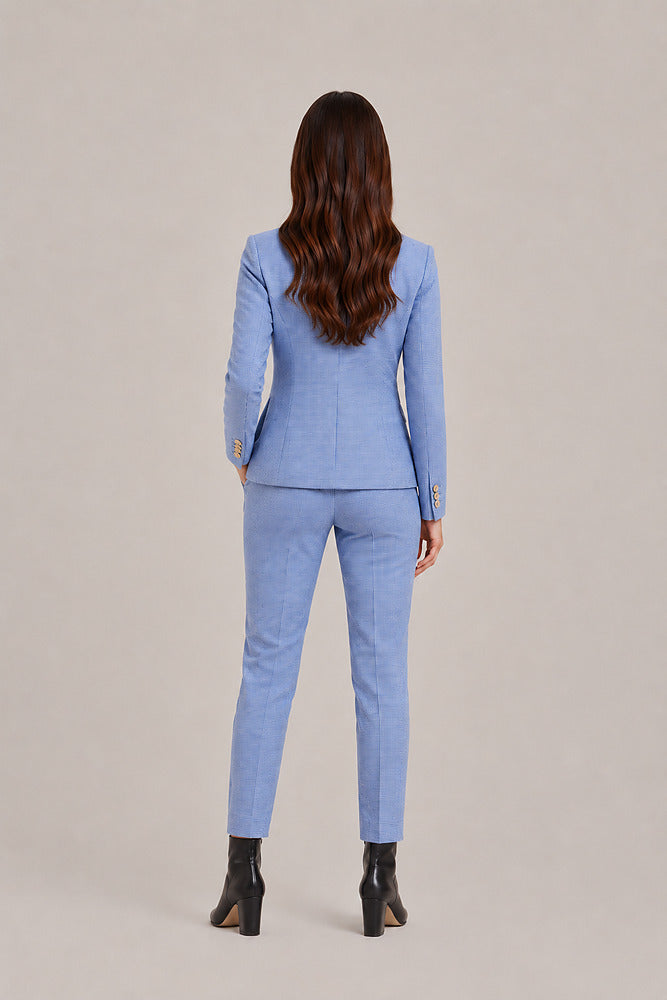 Women's tailored blazer and trouser suit, two-piece set
